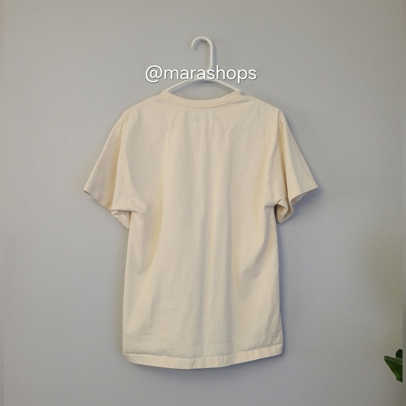 Isabel Marant Yates Ecru Printed T-shirt - Picture 5 of 7